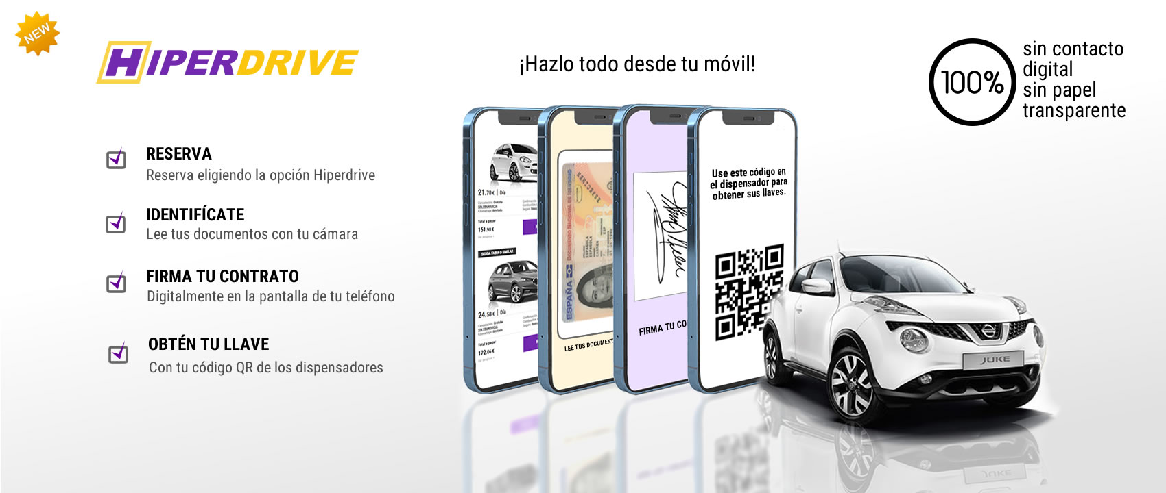 Página Principal Hiper Rent a Car